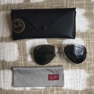 RayBan Classic Aviators - Polarized - Unisex.